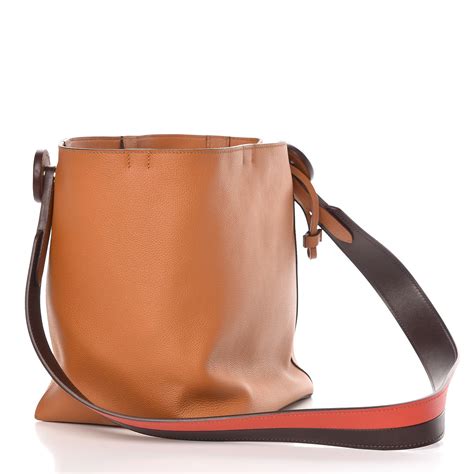 HERMES Evercolor Swift Sac Licol 17 Toffee Havane 